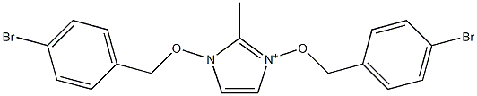  1,3-Bis(4-bromobenzyloxy)-2-methyl-1H-imidazol-3-ium