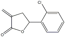 5-(2-Chlorophenyl)-4,5-dihydro-3-methylenefuran-2(3H)-one