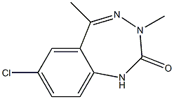 7-Chloro-3,5-dimethyl-1H-1,3,4-benzotriazepin-2(3H)-one