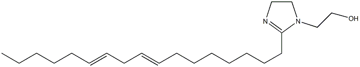 2-(8,11-Heptadecadienyl)-4,5-dihydro-1H-imidazole-1-ethanol 结构式