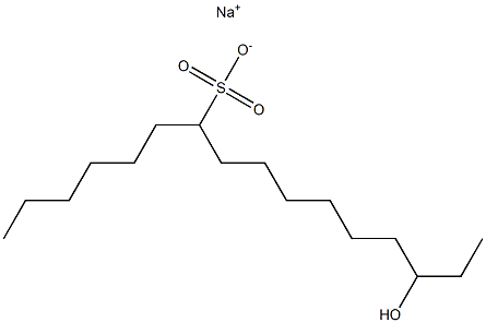  14-Hydroxyhexadecane-7-sulfonic acid sodium salt
