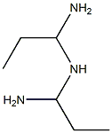1,1'-イミノビス(1-プロパンアミン) 化学構造式