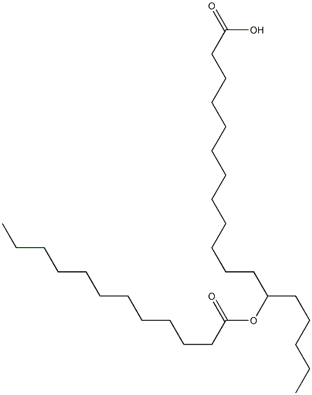 13-Lauroyloxystearic acid Structure