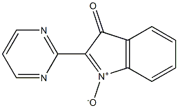 2-(2-Pyrimidinyl)-3-oxo-3H-indol-1-ium-1-olate 结构式