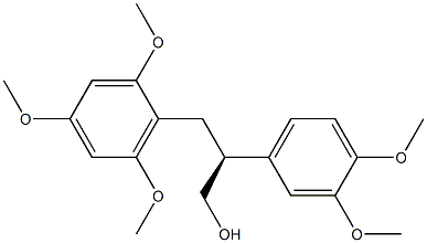 [S,(+)]-2-(3,4-Dimethoxyphenyl)-3-(2,4,6-trimethoxyphenyl)-1-propanol