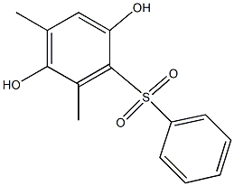 3,5-Dimethyl-2-(phenylsulfonyl)hydroquinone