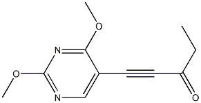  5-(3-Oxo-1-pentynyl)-2,4-dimethoxypyrimidine