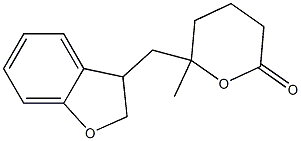 2,3-Dihydro-3-[(2-methyl-6-oxotetrahydro-2H-pyran)-2-ylmethyl]benzofuran