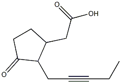  [3-Oxo-2-(2-pentynyl)cyclopentyl]acetic acid