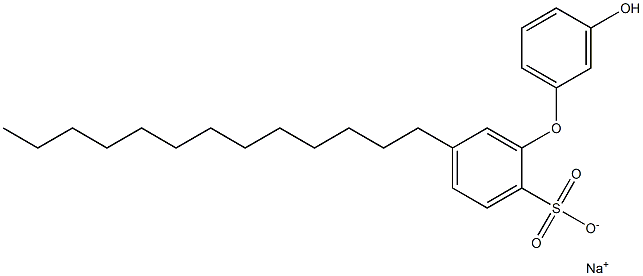 3'-Hydroxy-5-tridecyl[oxybisbenzene]-2-sulfonic acid sodium salt|