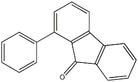 1-フェニル-9H-フルオレン-9-オン 化学構造式