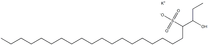 3-Hydroxytricosane-4-sulfonic acid potassium salt