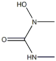 1,3-Dimethyl-1-hydroxyurea Structure