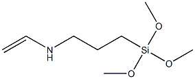 N-エテニル-3-(トリメトキシシリル)プロパン-1-アミン 化学構造式