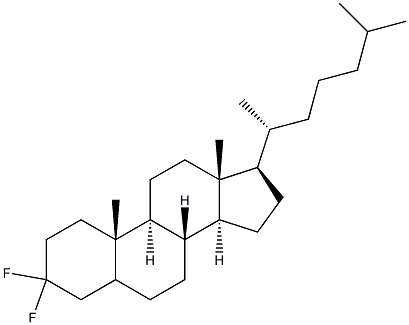 3,3-Difluorocholestane