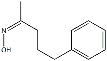 5-Phenyl-2-pentanone (2H)oxime Structure