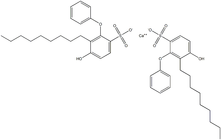 Bis(5-hydroxy-6-nonyl[oxybisbenzene]-2-sulfonic acid)calcium salt