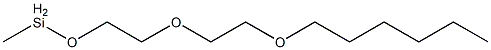 Methyl[2-[2-(hexyloxy)ethoxy]ethoxy]silane