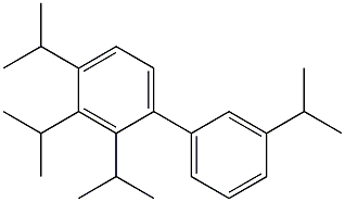 3,2',3',4'-Tetraisopropyl-1,1'-biphenyl Struktur