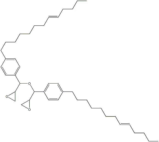 4-(8-Tridecenyl)phenylglycidyl ether Structure