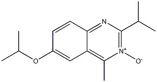 2-Isopropyl-4-methyl-6-isopropoxyquinazoline 3-oxide Structure