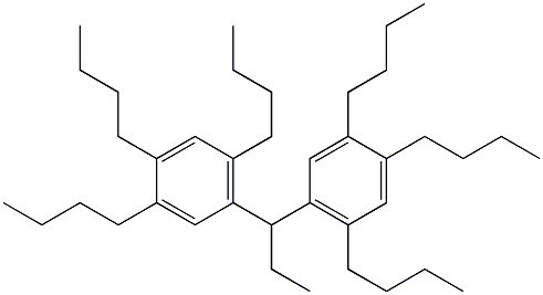 5,5'-Propylidenebis(1,2,4-tributylbenzene) Structure