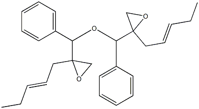 2-(2-Pentenyl)phenylglycidyl ether,,结构式