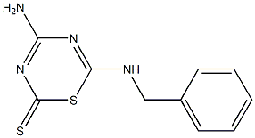 4-Amino-6-(benzylamino)-2H-1,3,5-thiadiazine-2-thione