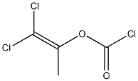Chloroformic acid 2,2-dichloro-1-methylethenyl ester Structure