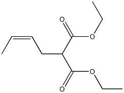 2-[(Z)-2-Butenyl]malonic acid diethyl ester|