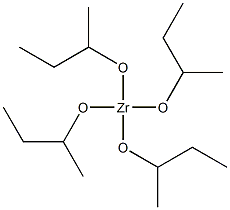 Tetra(sec-butyloxy) zirconium(IV),,结构式