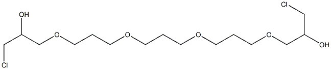 1,19-Dichloro-4,8,12,16-tetraoxa-2,18-nonadecanediol Structure