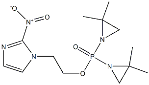 Bis(2,2-dimethyl-1-aziridinyl)phosphinic acid 2-(2-nitro-1H-imidazol-1-yl)ethyl ester