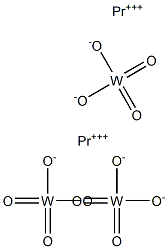 Praseodymium tungstate Structure