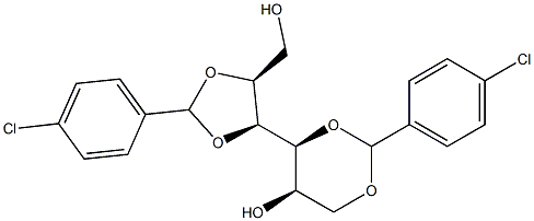 1-O,3-O:4-O,5-O-Bis(4-chlorobenzylidene)-L-glucitol