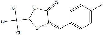 (5E)-2-(Trichloromethyl)-5-(4-methylbenzylidene)-1,3-dioxolan-4-one