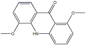 1,5-Dimethoxyacridin-9(10H)-one Struktur