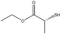 [R,(+)]-2-Mercaptopropionic acid ethyl ester,,结构式