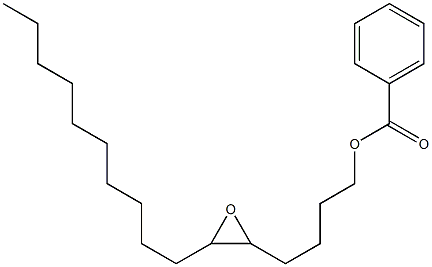 Benzoic acid 5,6-epoxyhexadecan-1-yl ester,,结构式