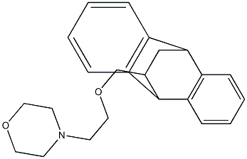 4-[2-[(9,10-Dihydro-9,10-ethanoanthracen-11-yl)methoxy]ethyl]morpholine