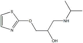 1-[(Isopropyl)amino]-3-[(2-thiazyl)oxy]-2-propanol