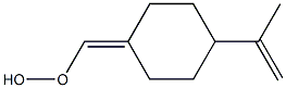 p-Mentha-1(7),8-dien-7-yl hydroperoxide Structure