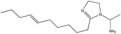 1-(1-アミノエチル)-2-(6-デセニル)-2-イミダゾリン 化学構造式