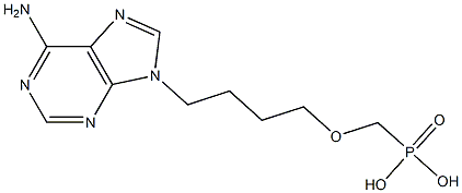 [4-(6-Amino-9H-purin-9-yl)butoxy]methylphosphonic acid|