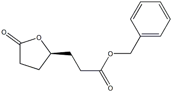  (-)-3-[[(R)-5-Oxotetrahydrofuran]-2-yl]propionic acid benzyl ester