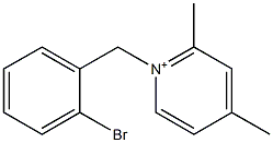 2,4-Dimethyl-1-(2-bromobenzyl)pyridinium