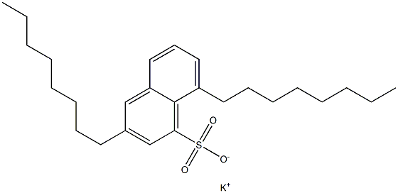  3,8-Dioctyl-1-naphthalenesulfonic acid potassium salt