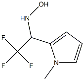 N-[2,2,2-Trifluoro-1-(1-methyl-1H-pyrrol-2-yl)ethyl]hydroxylamine Struktur