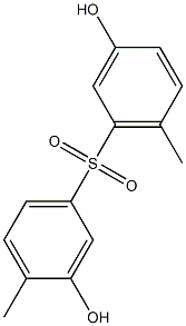 3,3'-Dihydroxy-4,6'-dimethyl[sulfonylbisbenzene]