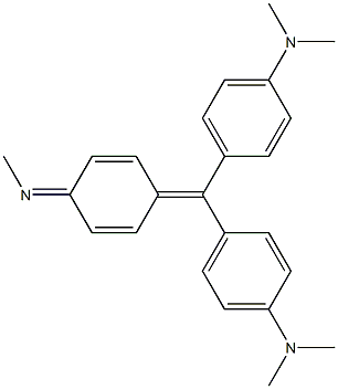 4-[[4-(Dimethylamino)phenyl][4-(methylimino)-2,5-cyclohexadien-1-ylidene]methyl]-N,N-dimethylbenzenamine